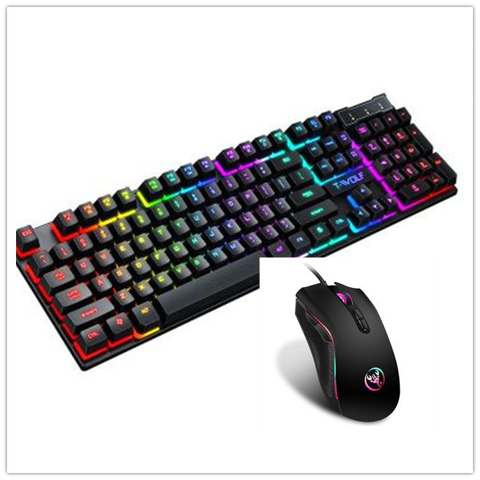 Gaming Usb Luminous Wired Keyboard Floating