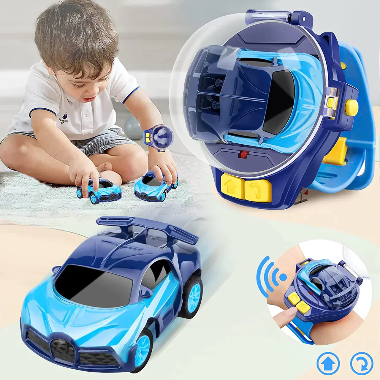 Kids Mini Remote Control Watch Car