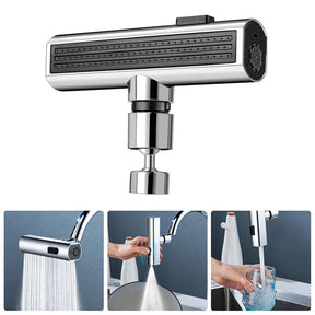 Kitchen Faucet Waterfall Outlet Splash Proof