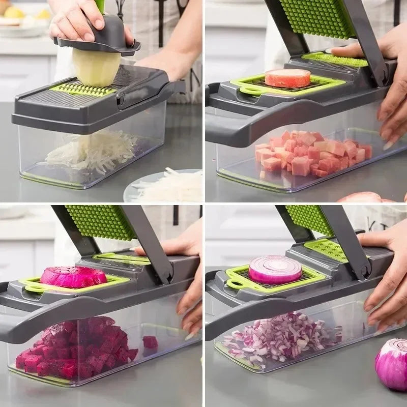 14 in 1 Multifunctional Vegetable Chopper