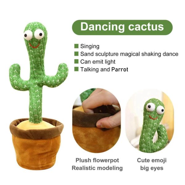 Dancing And Talking Cactus Toy