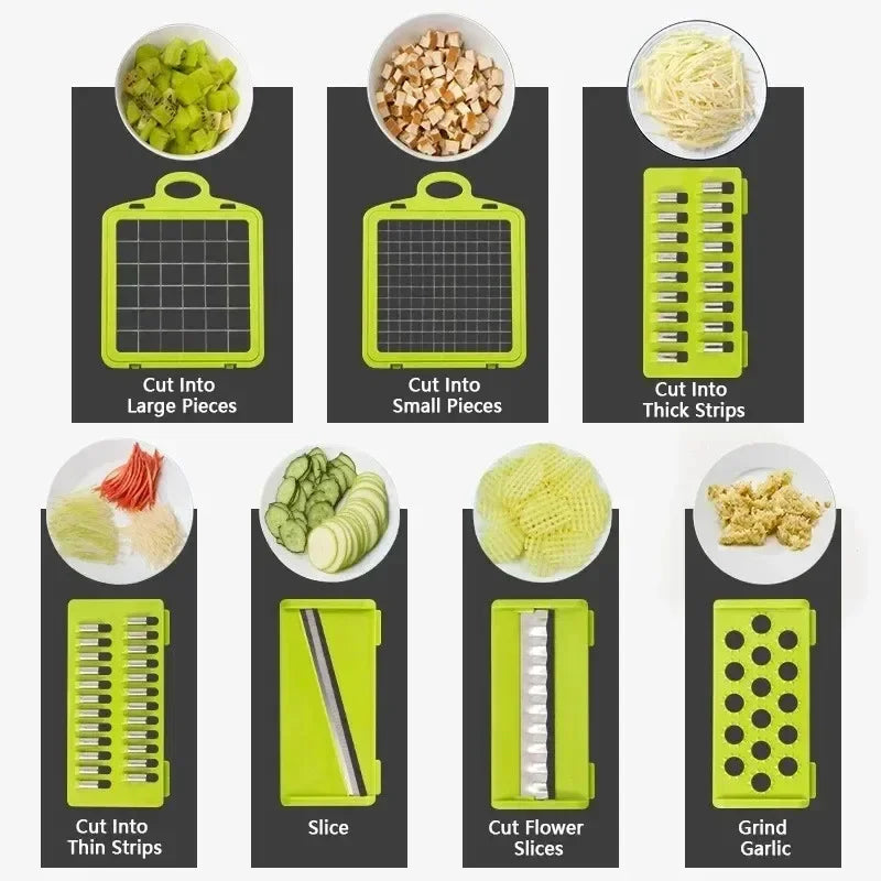 14 in 1 Multifunctional Vegetable Chopper