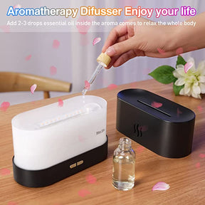 RGB Flame Humidifier and Aroma Diffuser