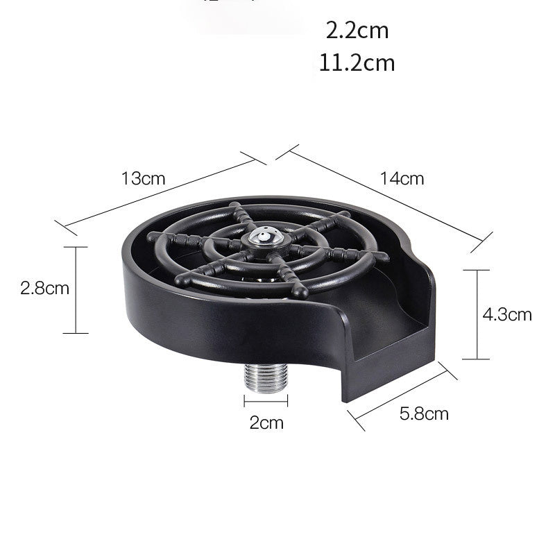 Bar Counter Cup Washer Sink High-pressure