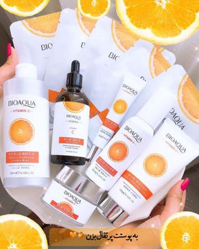 6pcs BIOAQUA Vitamin C Skin Care Set