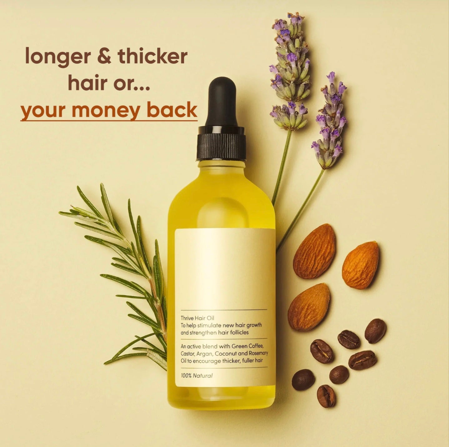 Natural Hair Growth Oil