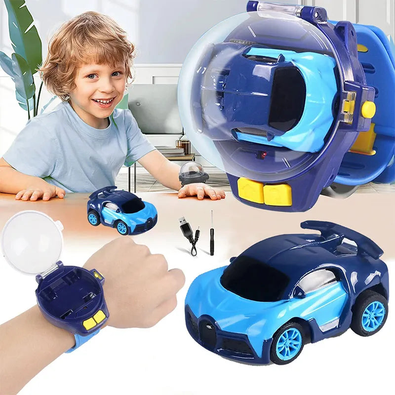 Kids Mini Remote Control Watch Car