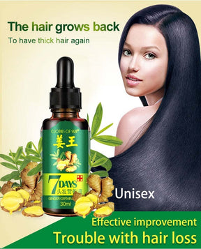 7 Day Ginger Germinal Oil Hair Nutrient Solution Hair Growth