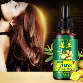 7 Day Ginger Germinal Oil Hair Nutrient Solution Hair Growth