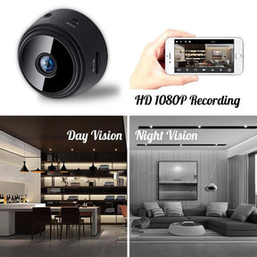 WiFi Mini Camera HD 1080p Wireless Video Recorder Voice Recorder Security Monitoring Camera Smart Home For Infants And Pets