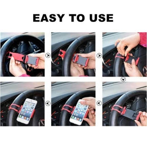 Steering Wheel Phone Holder