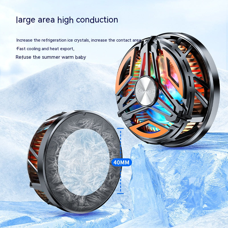 GT31 Semiconductor Magnetic Mobile Cooling Fan With Real Instant Refrigeration Technology