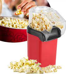 Popcorn Maker Oil Free Popcorn Maker Hot Air Popping Popcorn Maker for Kids Portable Popcorn Maker