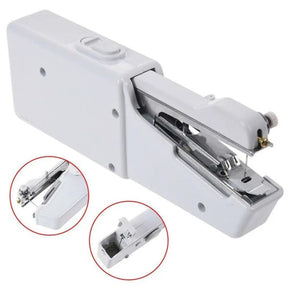 Portable Handheld Sewing Machine Mini Stitch Sew Needlework Cordless Clothes Fabrics Electric Sewing Machine