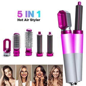 5 in 1 Hair Dryer Hot Comb Set Professional Curling Iron Hair Straightener Styling Tool For Dyson Airwrap Hair Dryer Household