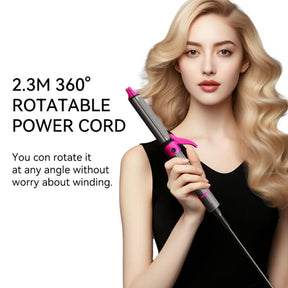 Professional 2 in 1 Ceramic Hair Straightener Curler Flat Iron Hair Curling Irons Straight and Curl Hair Styling Tools