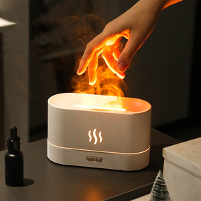 RGB Flame Humidifier and Aroma Diffuser